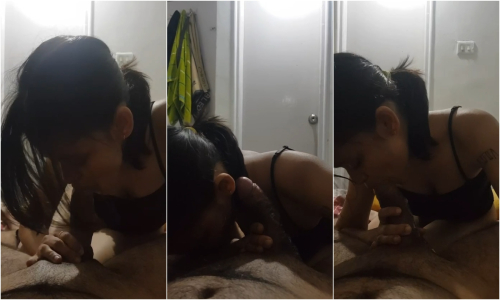 Horny Gf Sucking