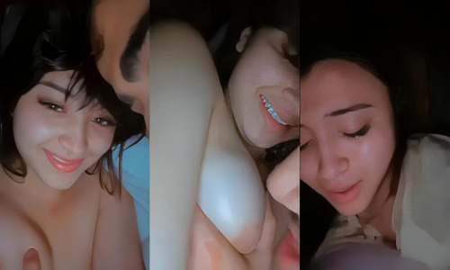 Beautiful Cute Horny Gf Boobs Sucking And Fucking From Behind