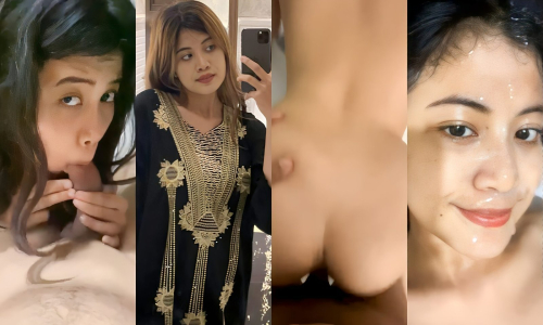 Hot GF Getting Facial Fucking